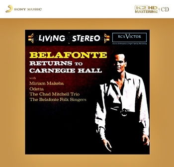 harry belafonte – returns to carnegie hall (k2 hd cd)