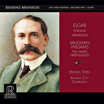 elgar / williams – enigma variations / the wasp (2 x 45rpm lp halfspeed)