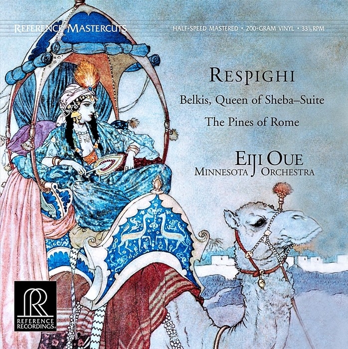 respighi – belkis, queen of sheba suite (33rpm lp halfspeed)