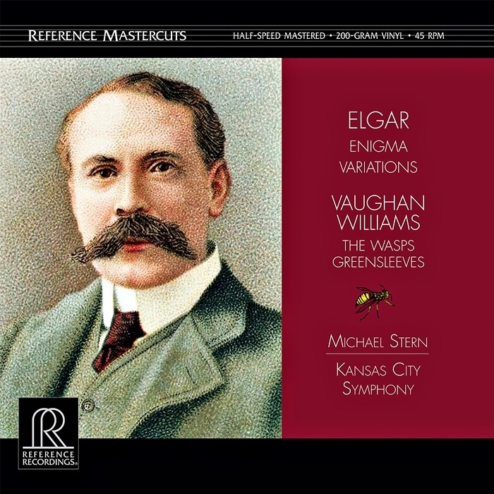 elgar / williams – enigma variations / the wasp (2 x 45rpm lp halfspeed)