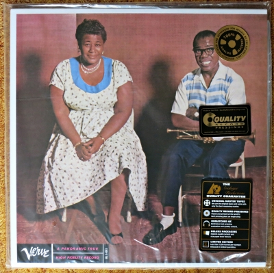 ella fitzgerald and louis armstrong - ella and louis (2 x 45rpm lp)