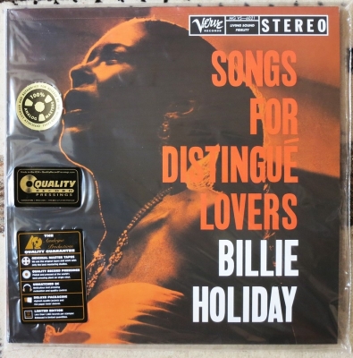 billie holiday - songs for distingué lovers (2 x 45rpm lp)