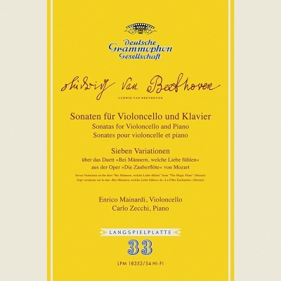 Preview: beethoven - sonatas for violoncello and piano (3 x 33rpm lp box)