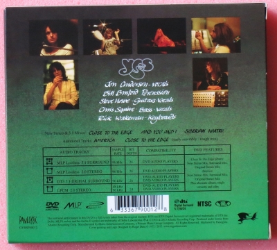 Preview: yes - close to the edge ( cd + dvd-a)