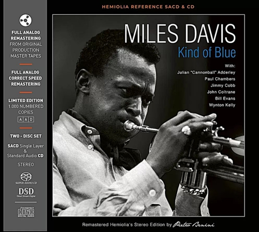 miles davis - kind of blue (single-layer-sacd + cd)