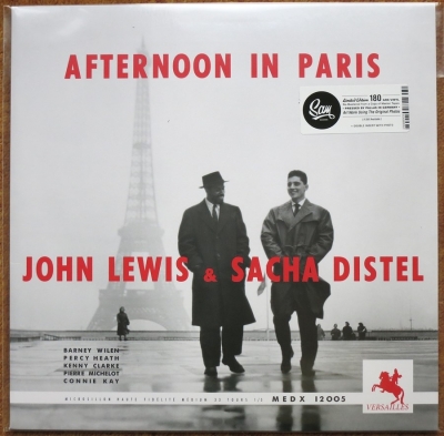 john lewis & sacha distel – afternoon in paris (33rpm lp)
