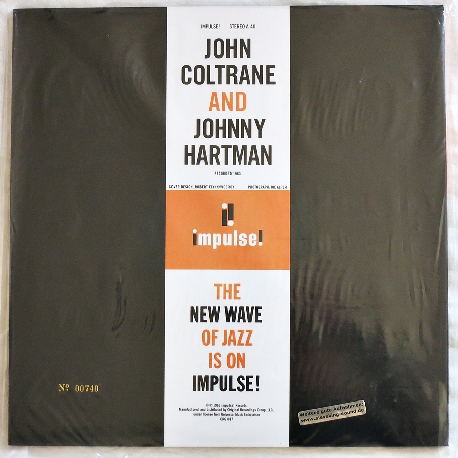 john coltrane and johnny hartman - same (2 x 45rpm lp)