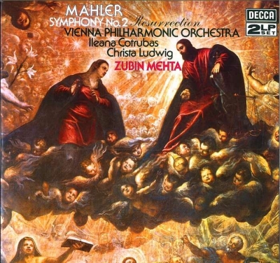 mahler - symphony no. 2 "resurrection" (2 x 33rpm lp)