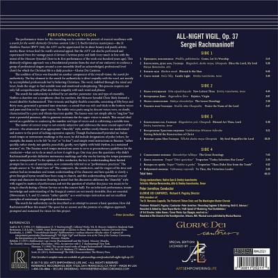 Preview: rachmaninoff - all-night vigil op. 37 (2 x 45rpm lp halfspeed)