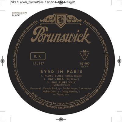 Preview: donald byrd - byrd in paris (33rpm lp 2nd pressing)
