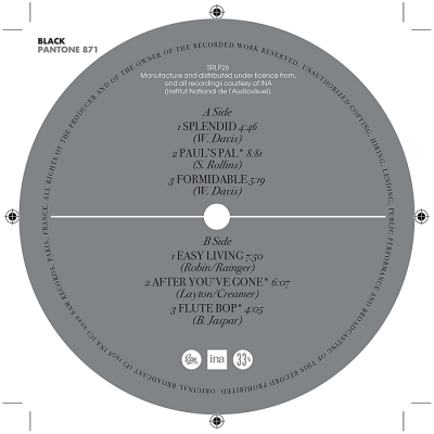 donald byrd & bobby jaspar - paris 58 (33rpm lp)
