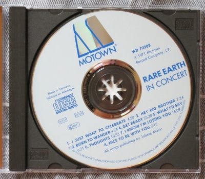 rare earth - in concert (cd)