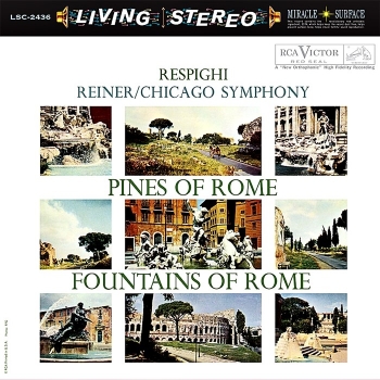 respighi - pines of rome, fountains of rome (hybrid sacd)
