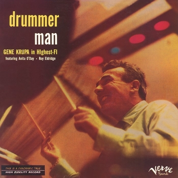 gene krupa – drummer man (33rpm lp)