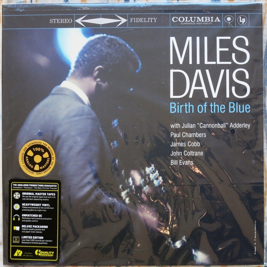 miles davis - birth of the blue (33rpm lp numbered limited edition)