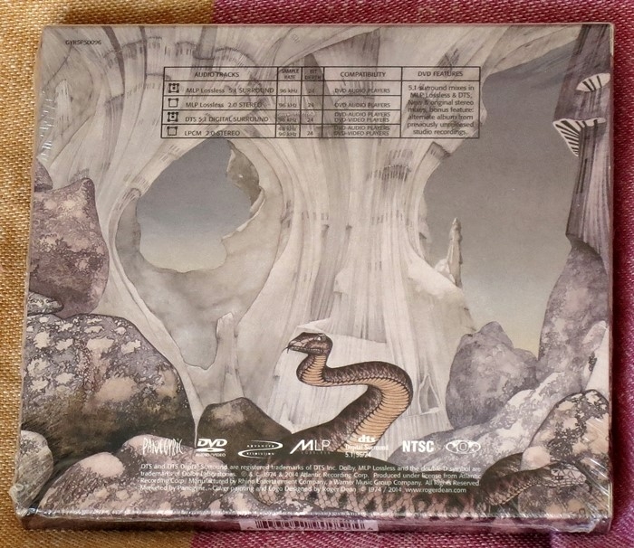 yes - relayer (cd + dvd-a)