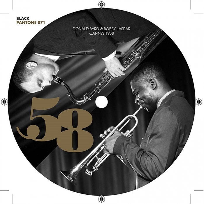 donald byrd & bobby jaspar - cannes 58 (33rpm lp)