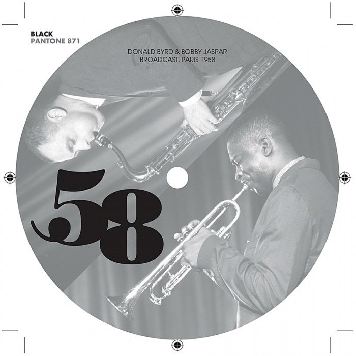 donald byrd & bobby jaspar - paris 58 (33rpm lp)