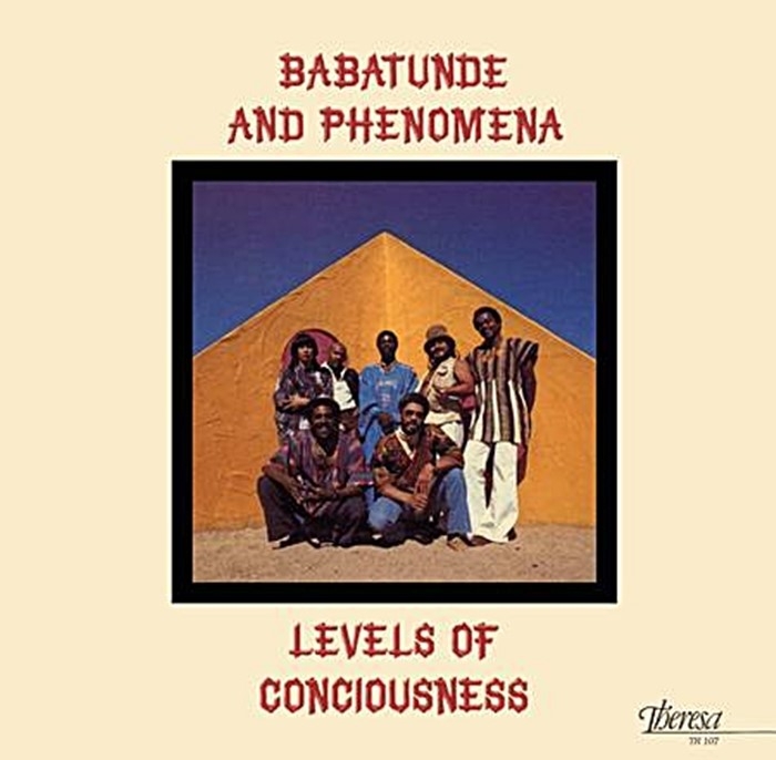 babatunde & phenomena - levels of consciousness (33rpm lp)