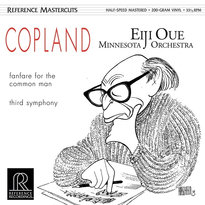 copland - fanfare for the common man & third symphony (45rpm lp halfspeed)